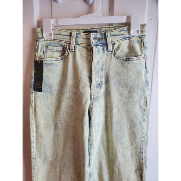 Wild Fable Super High Rise Acid Over-Dye Straight Jeans - Picture 7 of 14